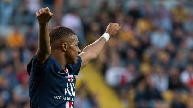 Kylian Mbappé erzielte einen Treffer für Paris Saint-Germain.