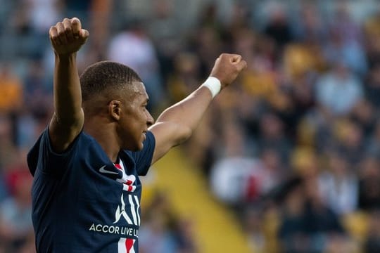 Kylian Mbappé erzielte einen Treffer für Paris Saint-Germain.
