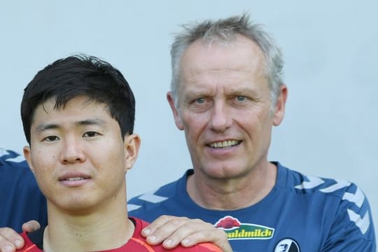 Freiburgs Trainer Christian Streich muss zum Saisonauftakt auf Changhoon Kwon verzichten.