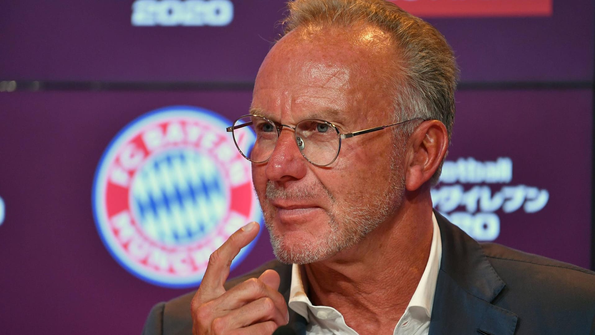 War überrascht von Kovacs Aussagen: Karl-Heinz Rummenigge.