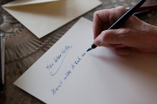 Wer ein Testament schreibt, sollte versuchen, alles zu bedenken.