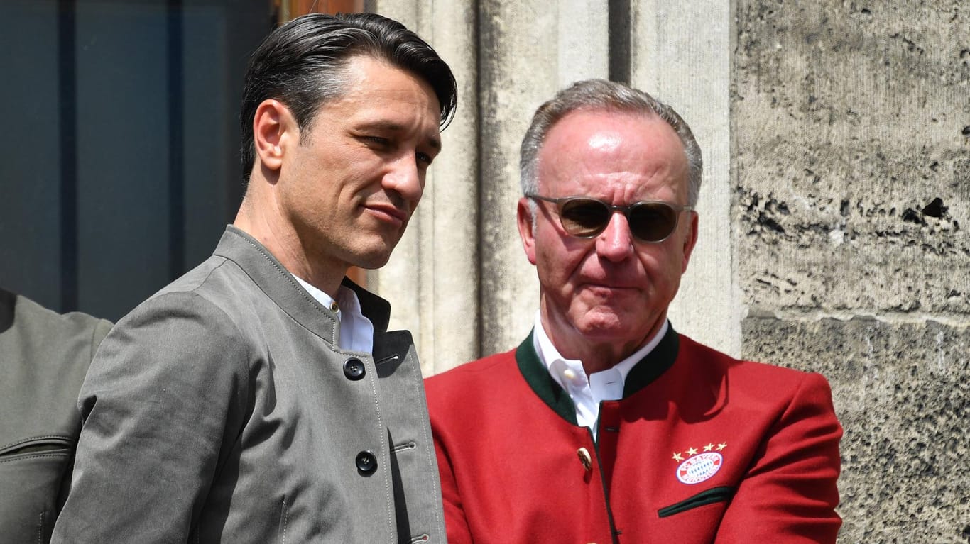 Niko Kovac und Karl Heinz Rummenigge: Gibt es Uneinigkeiten beim Bayern München?