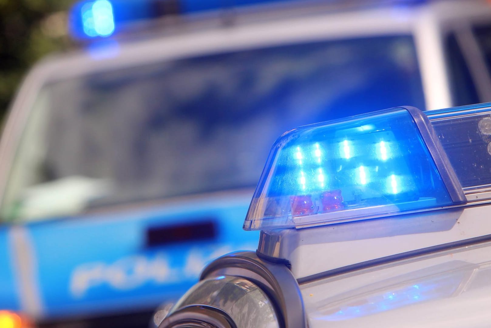 Polizeieinsatz: Im sächsischen Vogtlandkreis musste die Polizei wegen eines Betrunkenen gerufen werden, der mit einer Kettensäge Verwandte bedrohte. (Symbolbild)