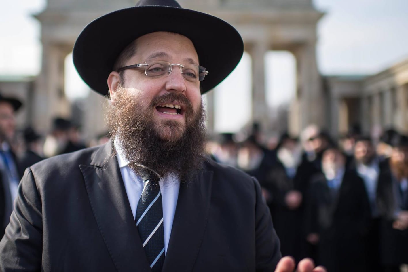 Yehuda Teichtal: Der Rabbiner wurde in der Bundeshauptstadt Opfer eines antisemitischen Angriffs. (Archivbild)