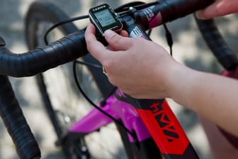 Digitaler Fahrradtacho: Viele Radfahrer lassen sich gerne technisch unterstützen.