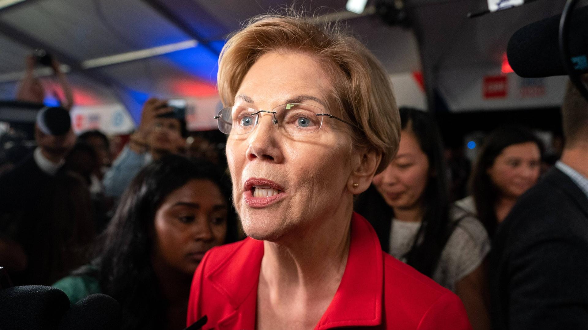 Elizabeth Warren: Sie versteht es, sich immer besser gegen Mitfavorit Sanders zu positionieren.