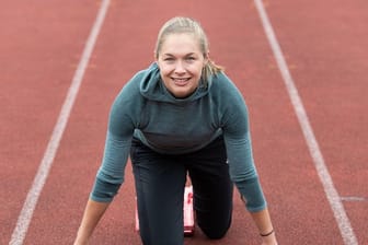 Konzentriert sich auf die 100 Meter: Top-Sprinterin Gina Lückenkemper.