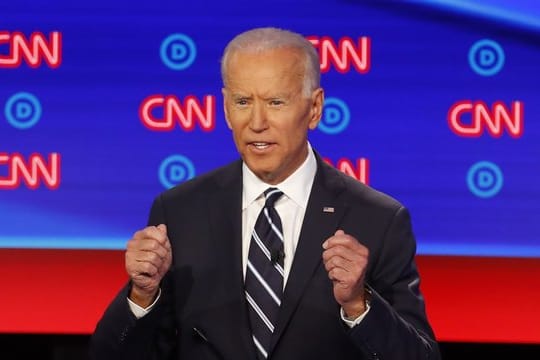Joe Biden liegt in den Umfragen zu den Präsidentschaftsbewerbern der Demokraten seit Wochen vorne.