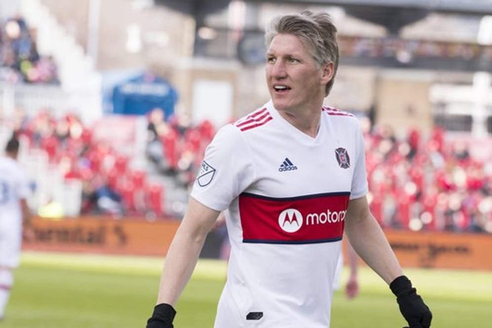 Kassierte mita dem Allstar-Team der MLS eine Niederlage gegen Atlético Madrid: Bastian Schweinsteiger.