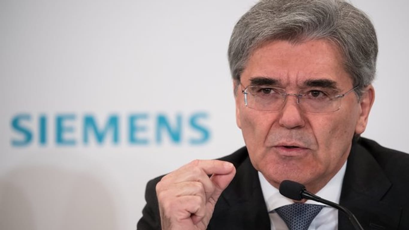 Joe Kaeser, Vorstandsvorsitzender der Siemens AG: Trotz des getrübten Umfeldes steigerte Siemens den Umsatz um vier Prozent.