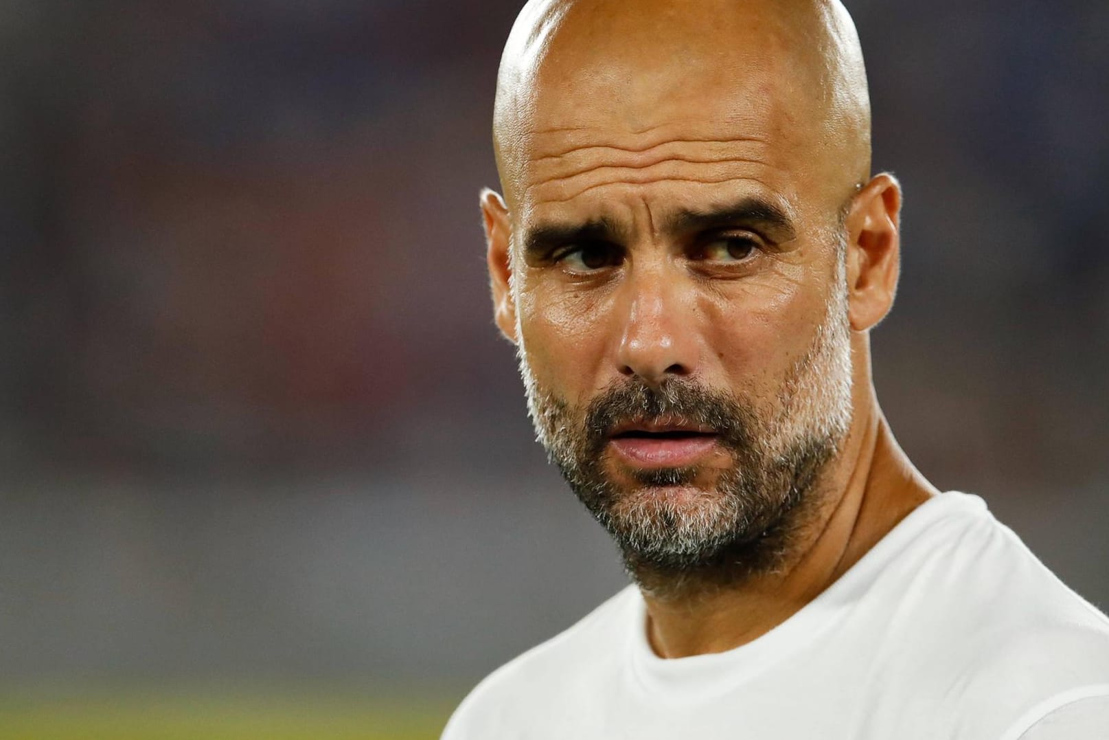 Klare Haltung zum Sané-Transfer: ManCity und Trainer Pep Guardiola.