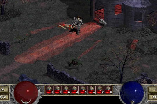 Ein Screenshot aus "Diablo": Das Game ist nun im Browser spielbar.