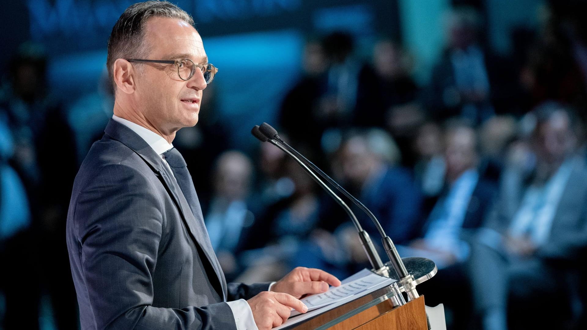 Heiko Maas: Der Außenminister sprach sich für eine Gedenkstätte für die polnischen Opfer der Nazi-Herrschaft in Berlin aus.