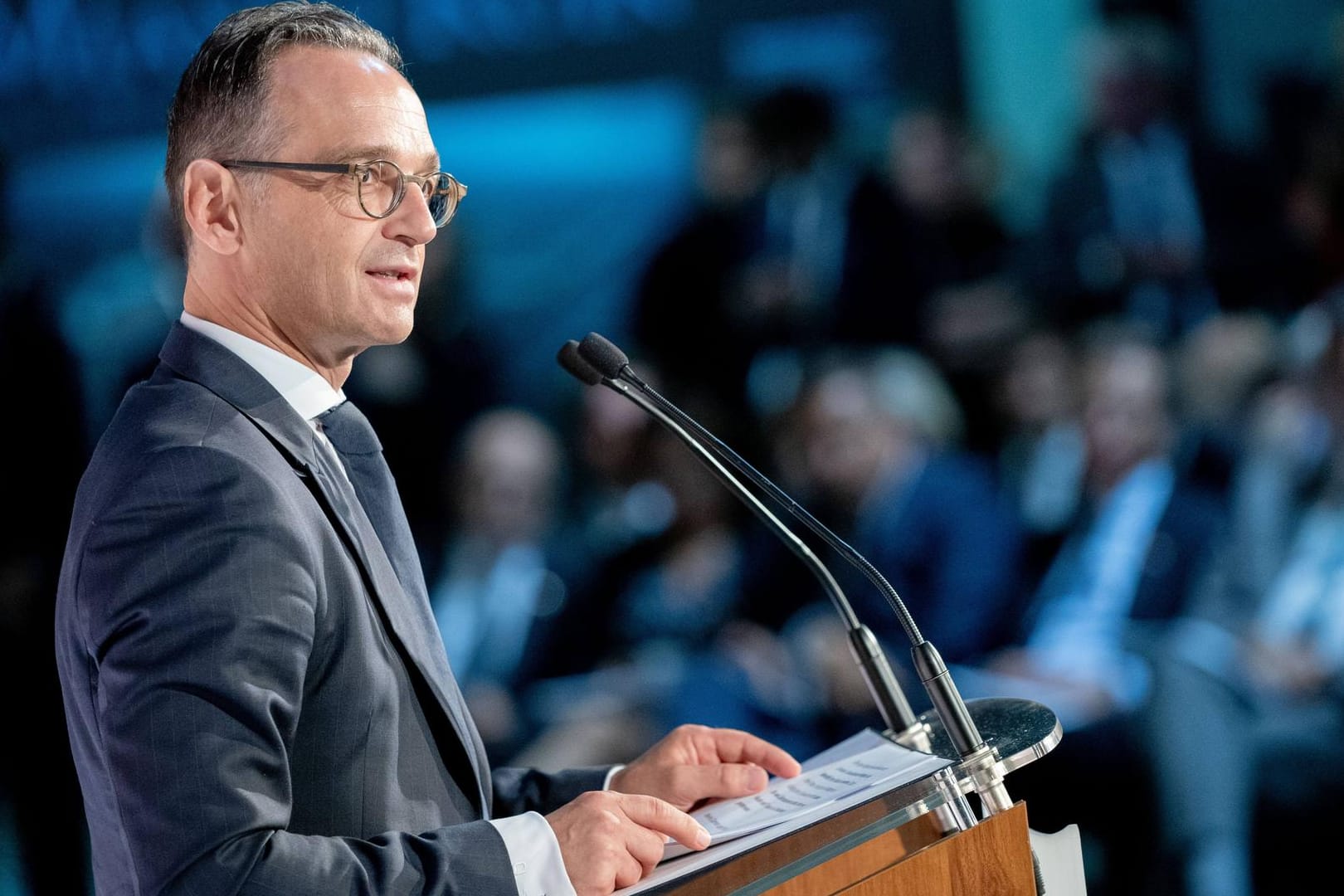 Heiko Maas: Der Außenminister sprach sich für eine Gedenkstätte für die polnischen Opfer der Nazi-Herrschaft in Berlin aus.