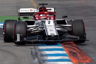 Hatte beim Rennen auf dem Hockenheimring eine Zeitstrafe erhalten: Kimi Räikkönen vom Team Alfa Romeo Sauber F1.