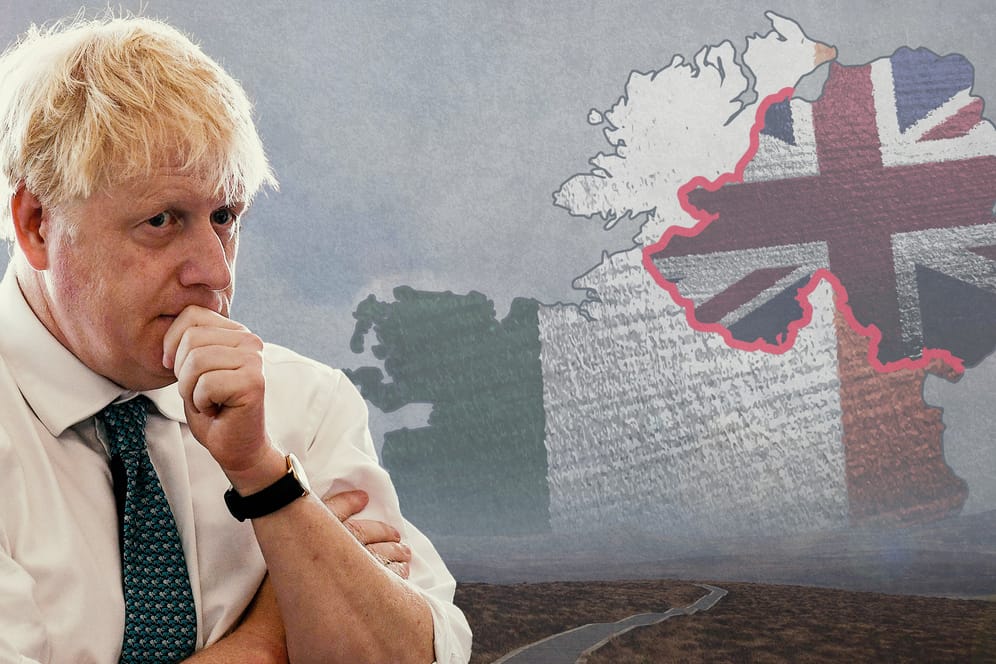 Wie kann man eine harte Grenze zwischen Irland und Nordirland bei einem Brexit verhindern? Boris Johnson will auf keinen Fall einen EU-Ausstieg, der die Backstop-Regelung beinhaltet.