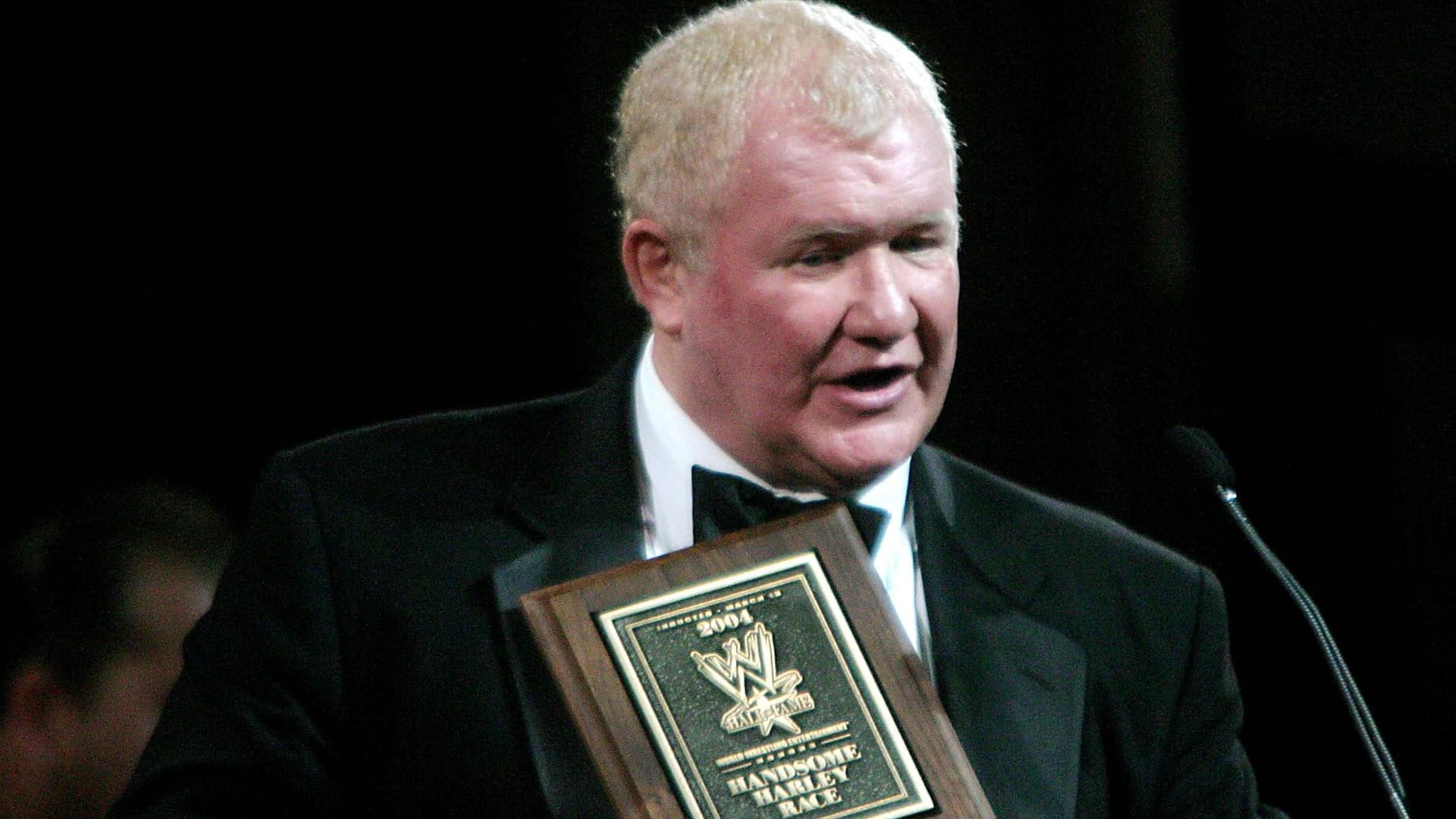 Wrestling-Ikone: Harley Race, hier im März 2004 bei der Aufnahme in die WWE Hall of Fame.