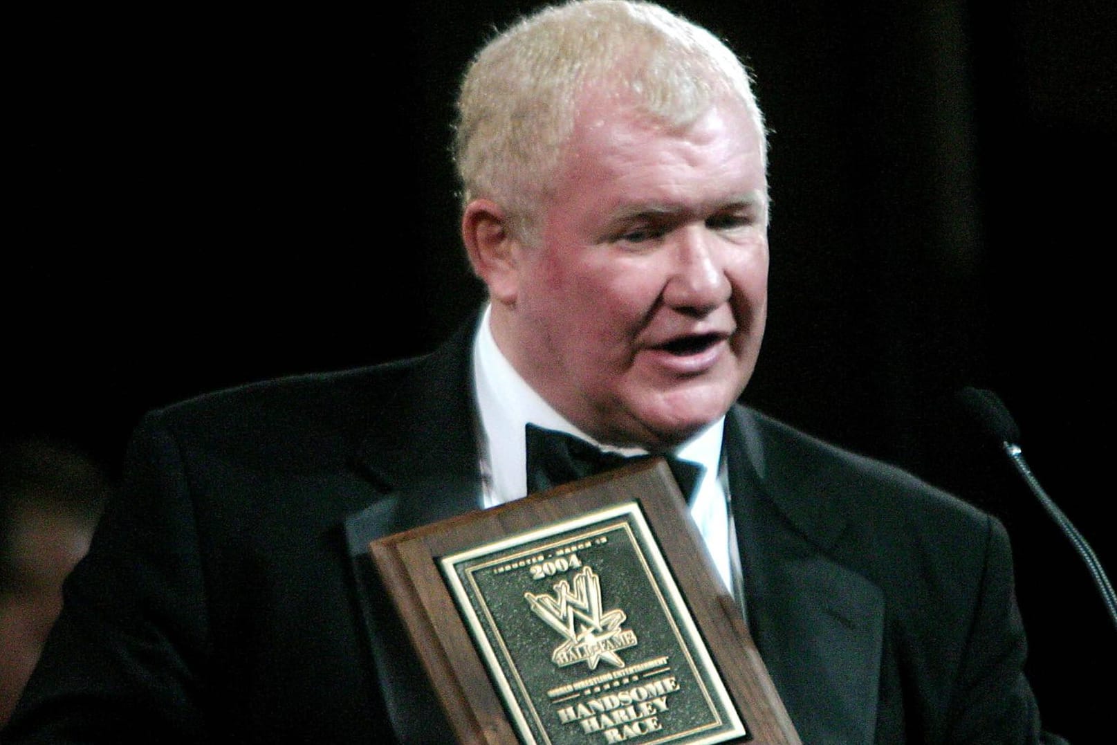 Wrestling-Ikone: Harley Race, hier im März 2004 bei der Aufnahme in die WWE Hall of Fame.