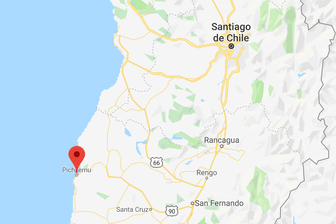 Erdbeben in Chile: Das Zentrum des Bebens lag 47 Kilometer westlich des Küstenorts Pichilemu.