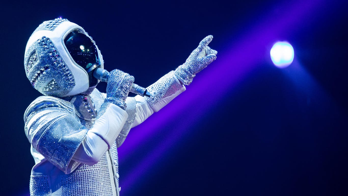 "The Masked Singer": Max Mutzke war als Astronaut verkleidet.