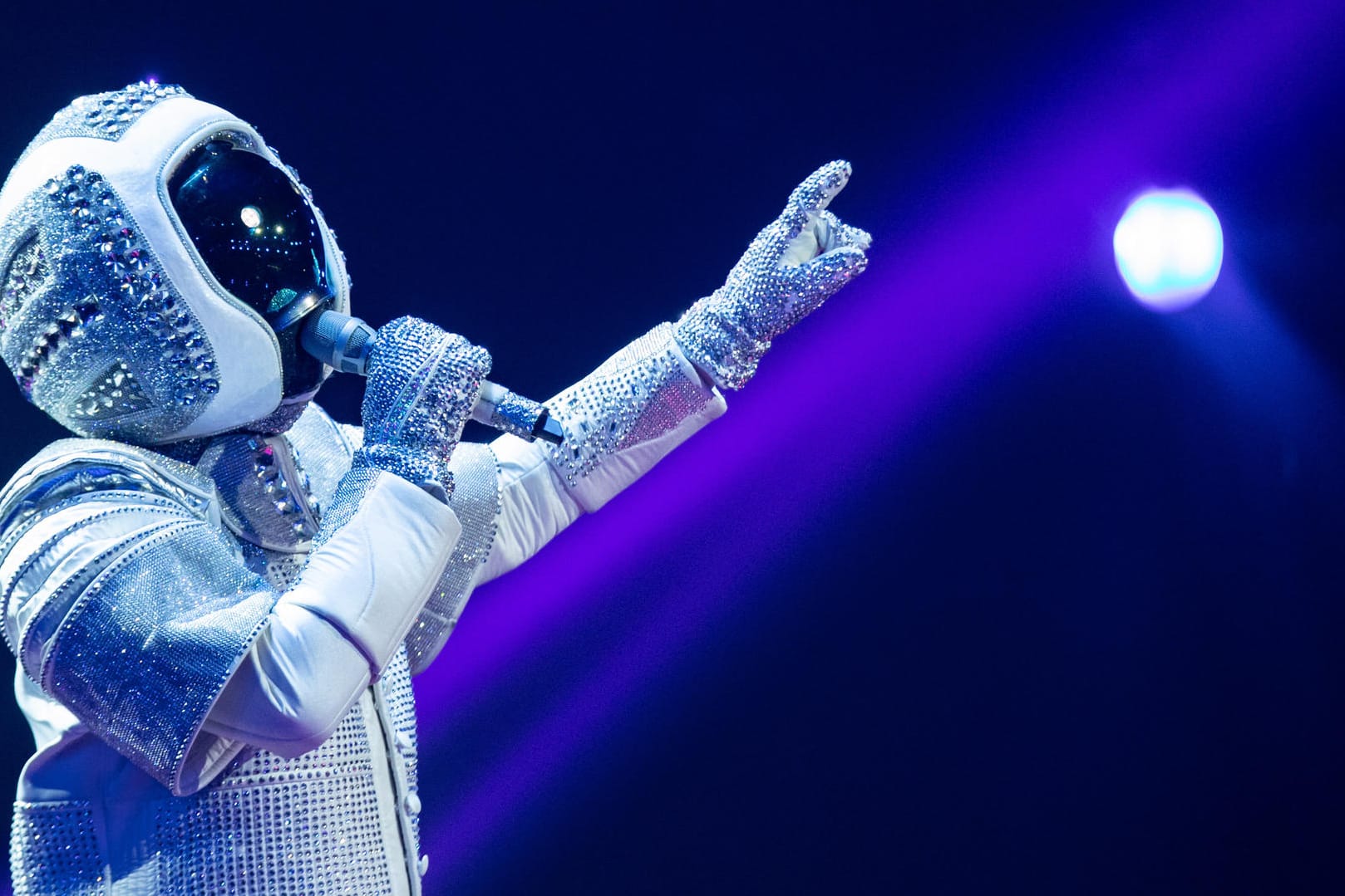 "The Masked Singer": Max Mutzke war als Astronaut verkleidet.