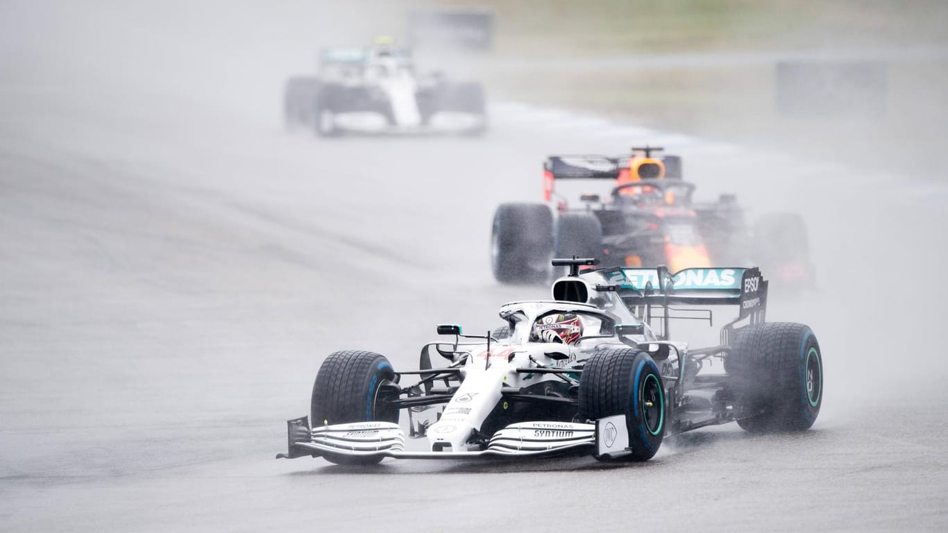 "Das härteste Rennen meines Lebens": Hamilton auf dem Hockenheimring am vergangenen Wochenende.