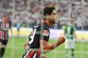 Mit zwei Toren an seinem Geburtstag führte Gonçalo Paciência Eintracht Frankfurt zum 2:1-Sieg gegen den FC Flora Tallinn.