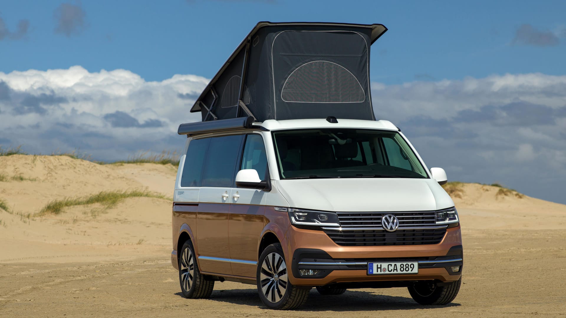 VW Campingbus: Das Modell California 6.1 erhält eine elektromechanische Servolenkung.