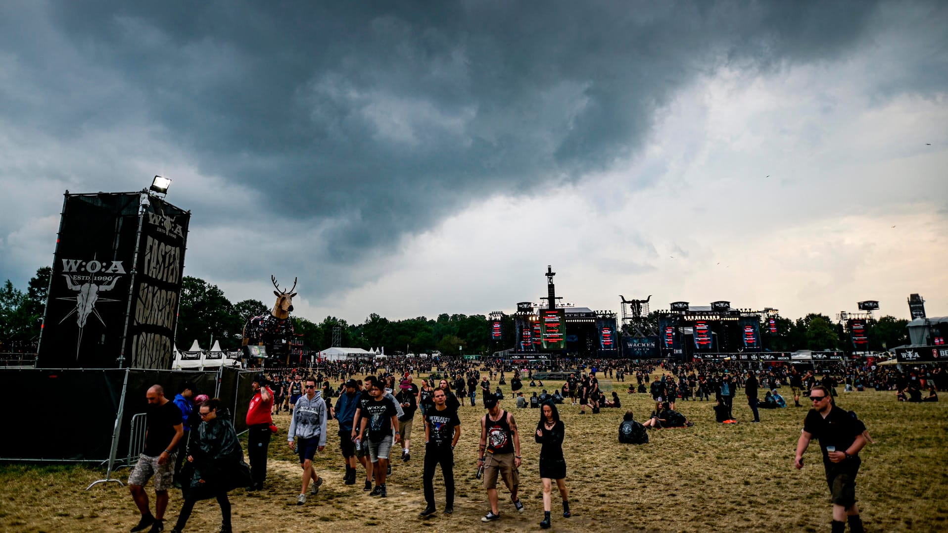 Wacken: Das Festival muss wieder geräumt werden.