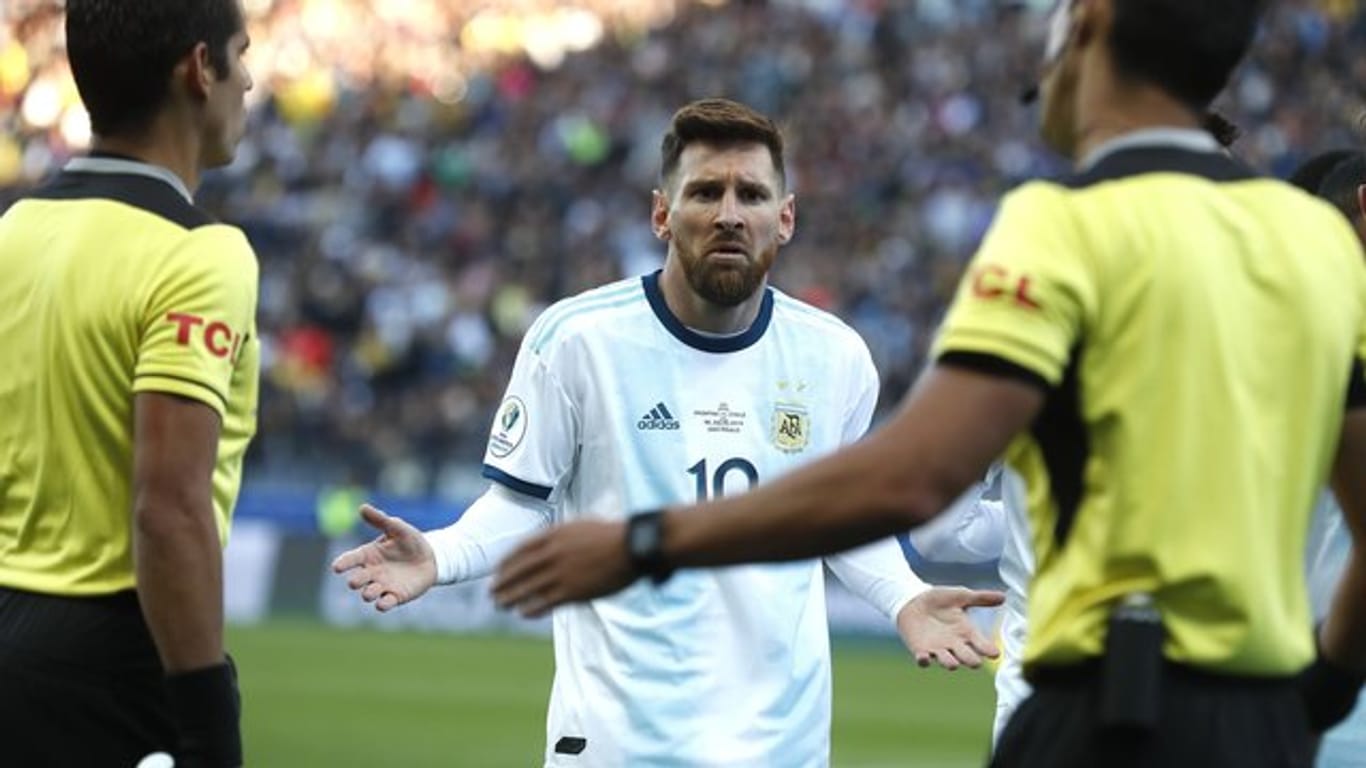 Verpasst wegen der dreimonatigen Sperre vier Spiele von Argentiniens Nationalmannschaft: Lionel Messi.