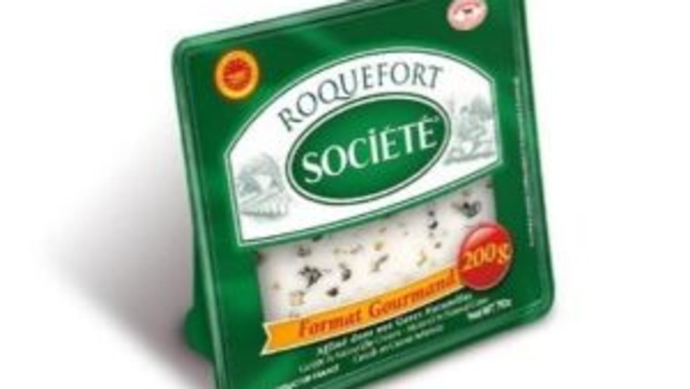 SOCIETE Roquefort: Der französische Rohmilchweichkäse ist derzeit von einem Rückruf betroffen.