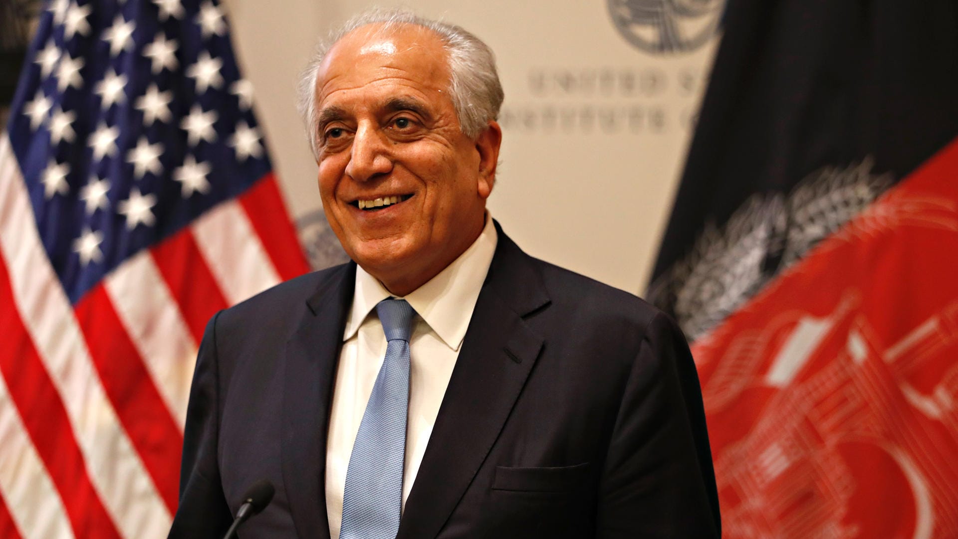 Der US-Sondergesandte für Afghanistan, Zalmay Khalilzad: "Wir sind bereit für ein gutes Abkommen", twitterte er vor den Gesprächen.