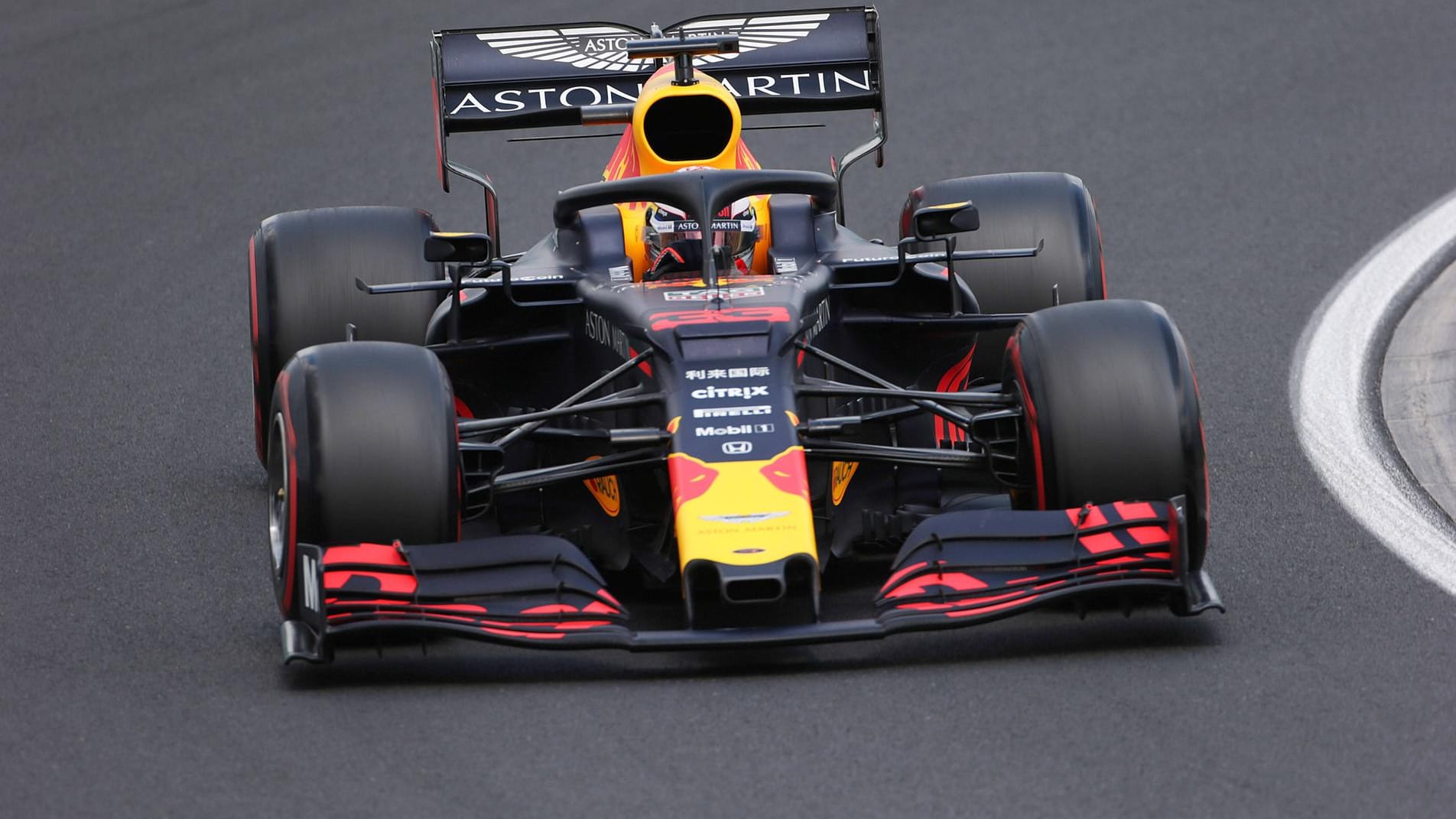 Bärenstarke Vorstellung: Max Verstappen auf dem Hungaroring.
