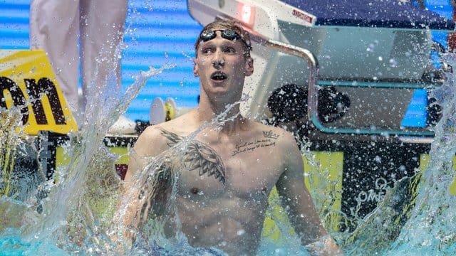 Wellbrock hat nach seinen Siegen über 800 und 1500 Meter auch den deutschen Meistertitel über 400 Meter im Blick.