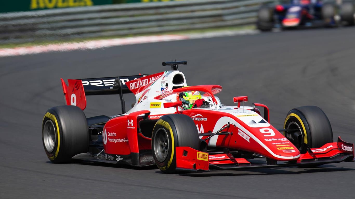 Mick Schumacher gewann sein erstes Rennen in der Formel 2.