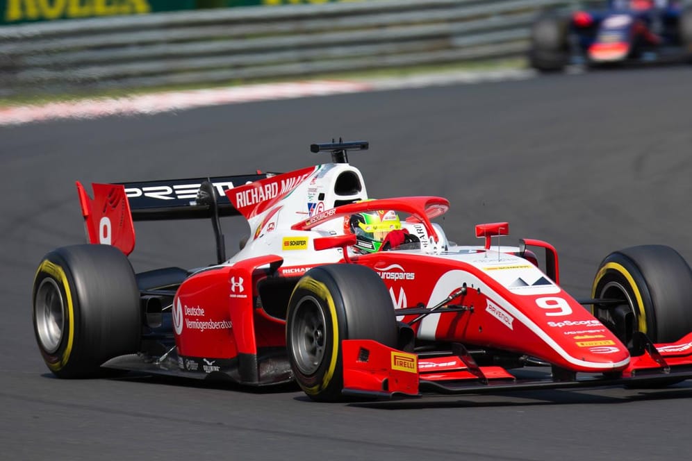 Mick Schumacher gewann sein erstes Rennen in der Formel 2.