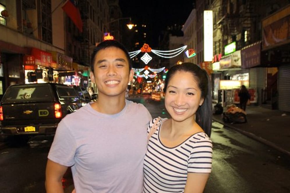 Cynthia Koo und Valentino Wong in Chinatown.