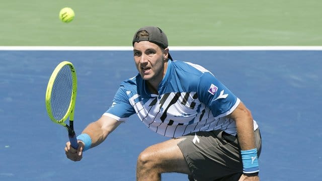 Steht nach seinem Sieg über den Franzosen Jo-Wilfried Tsonga in Montreal in Runde zwei: Jan-Lennard Struff.
