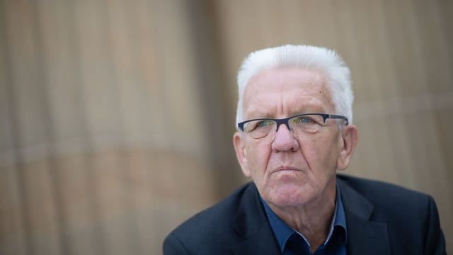 Baden-Württembergs Ministerpräsident Winfried Kretschmann (Bündnis 90/Die Grünen).