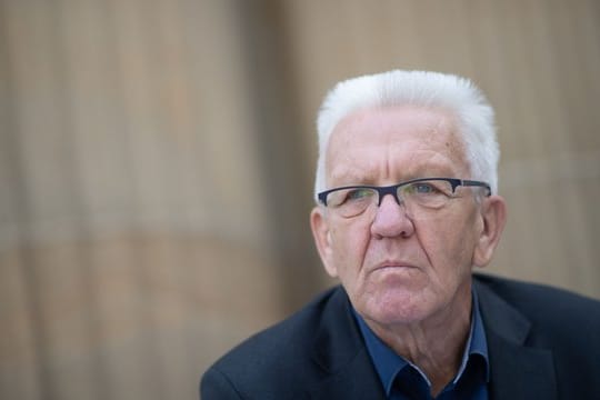 Baden-Württembergs Ministerpräsident Winfried Kretschmann (Bündnis 90/Die Grünen).