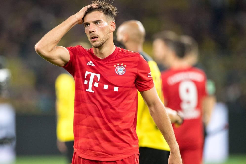 Klare Worte: Bayerns Mittelfeldspieler Leon Goretzka, hier im Supercup-Spiel gegen den BVB am Samstag.