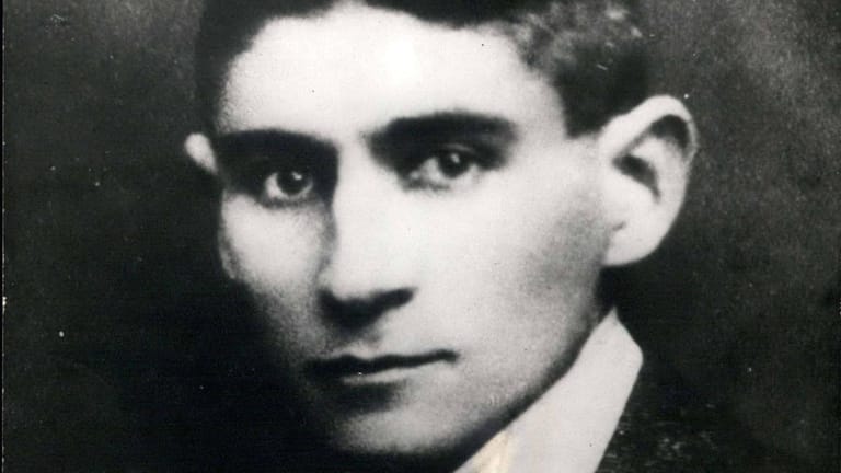 Der junge Franz Kafka.