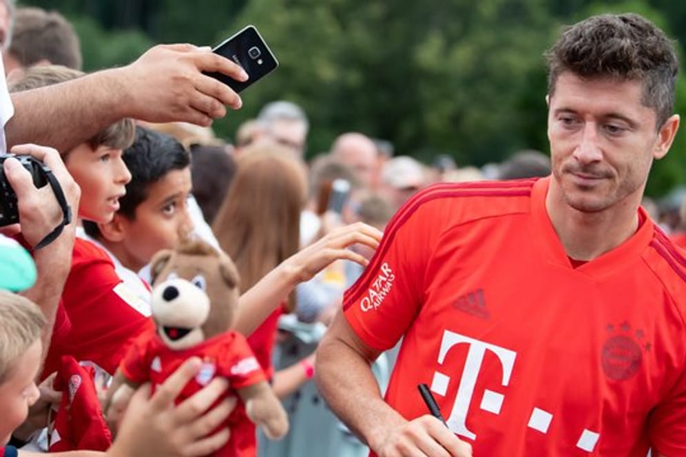 Robert Lewandowski fordert weiter Verstärkung für den FC Bayern München.
