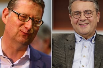 Thorsten Schäfer-Gümbel und Sigmar Gabriel: Der aktuelle Co-Parteichef ist genervt von den Wortmeldungen des ehemaligen SPD-Chefs.