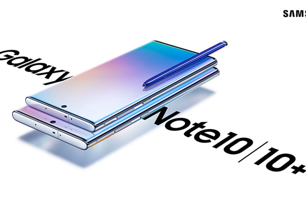 Ein geleaktes Promofoto der Note-10-Geräte: Am Mittwoch zeigt Samsung seine neuen Premium-Smartphones.