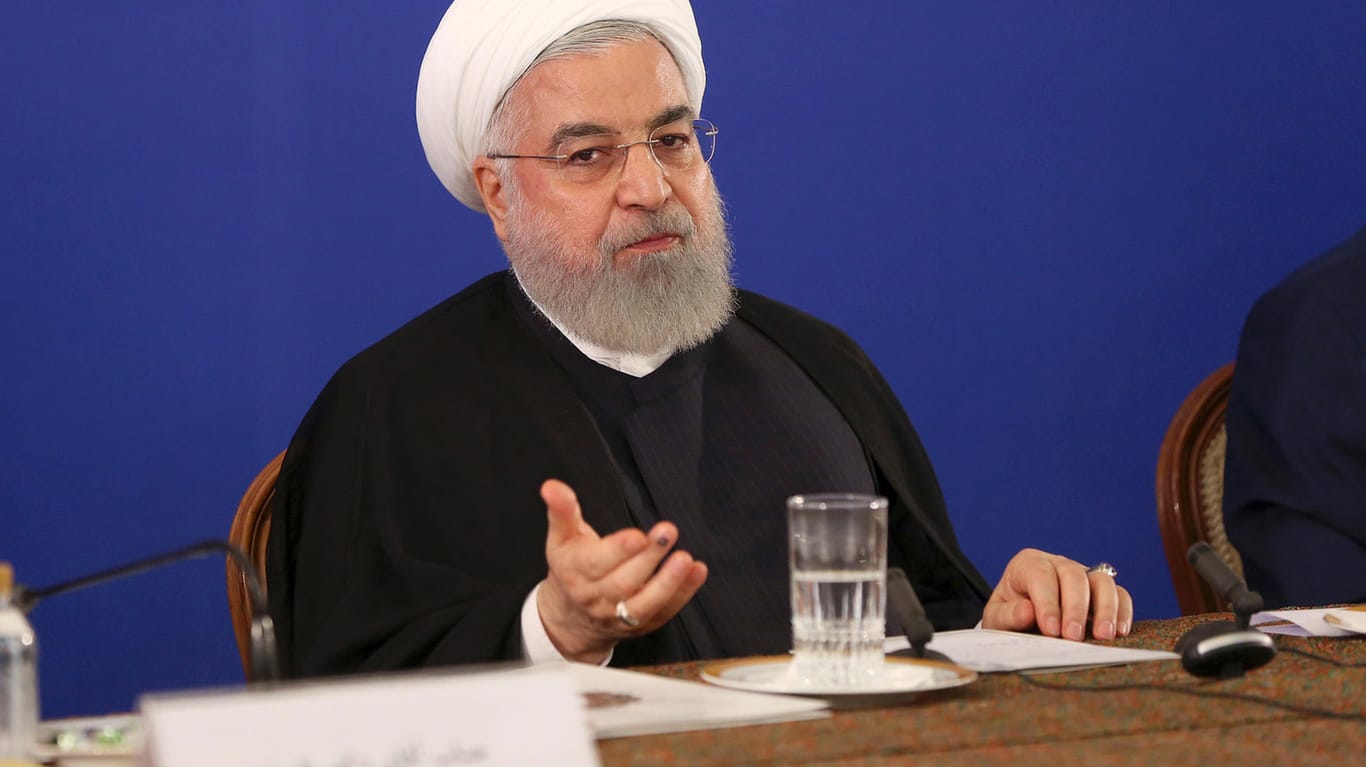 Hassan Ruhani: Irans Präsident will im Tankerstreit Garantien für sein Land – andernfalls gebe es keine Sicherheiten im Persischen Golf.