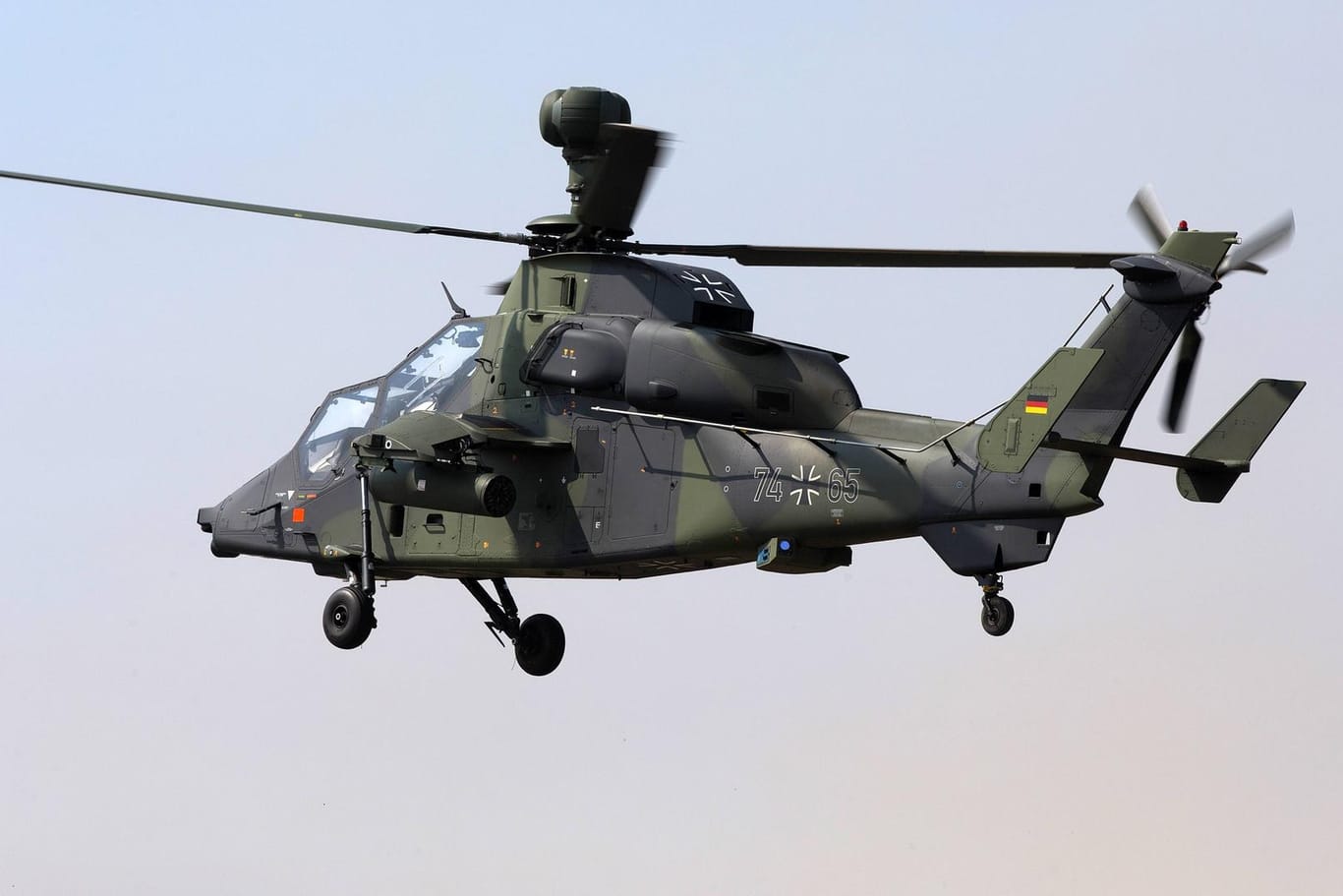 Bundeswehr-Hubschrauber "Tiger": Für das Modell wurde jetzt ein Flugverbot angeordnet.
