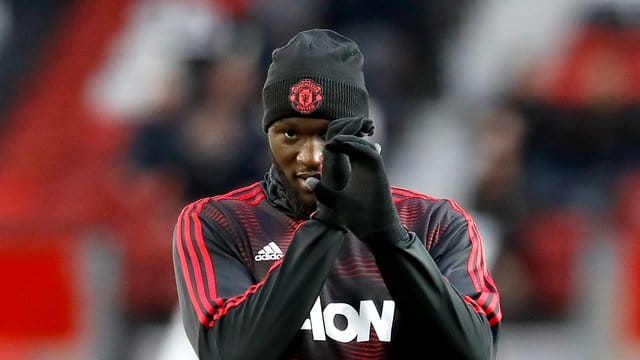 Soll vor dem Wechsel zu Inter Mailand stehen: Romelu Lukaku von Manchester United. Soll vor dem Wechsel zu Inter Mailand stehen: Romelu Lukaku von Manchester United.