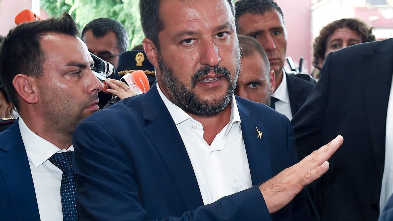 Matteo Salvini: Der italienische Innenminister befeuert die Sorge vor einer Regierungskrise in seinem Land.