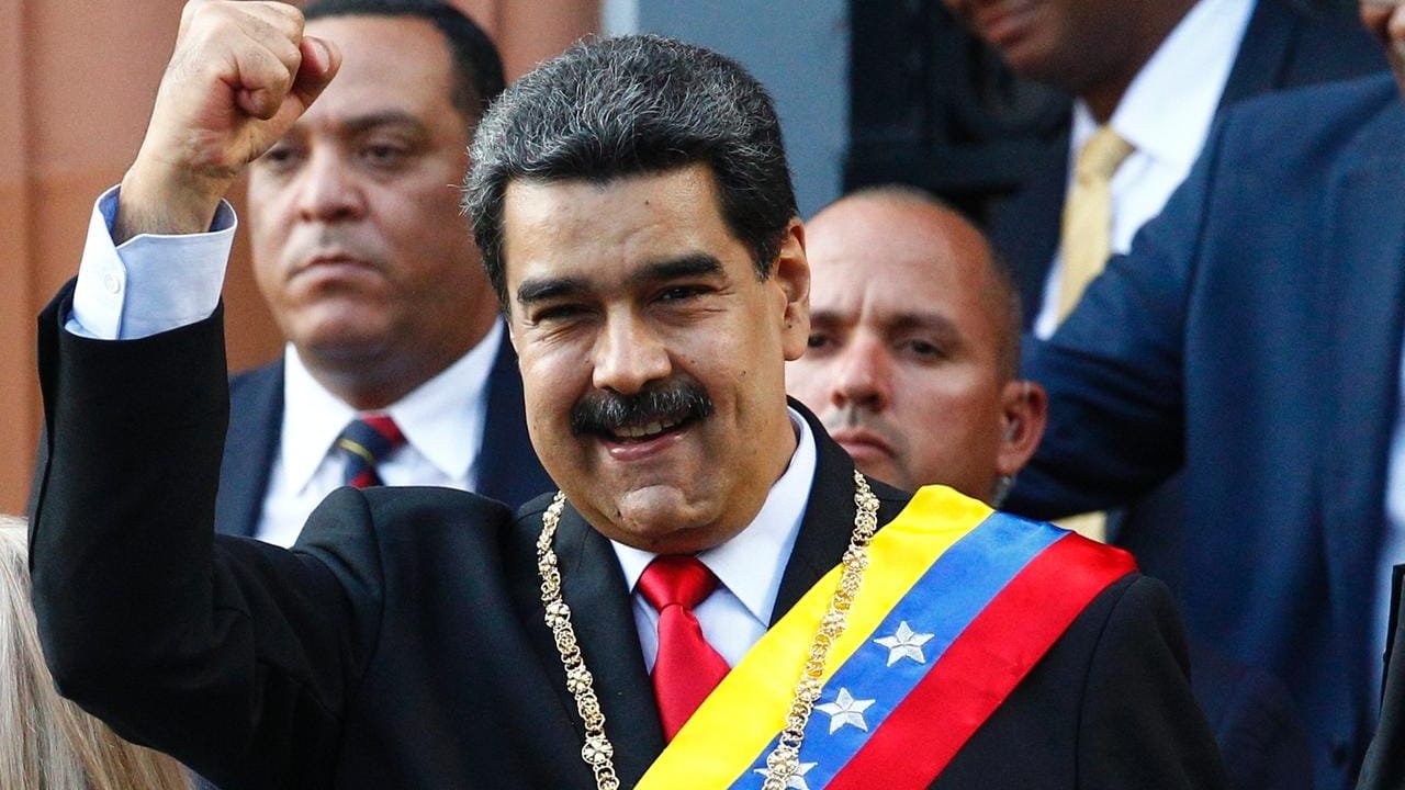 Nicolás Maduro am Mittwoch in Caracas